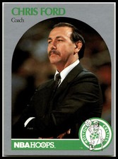 Chris Ford #306 1990 NBA Hoops Coach Celtics B0121A