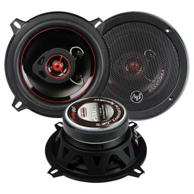AUDIOPIPE Redline Speaker 5.25'' 2-WAY (pair) 200 WATT BLUE PP CONE