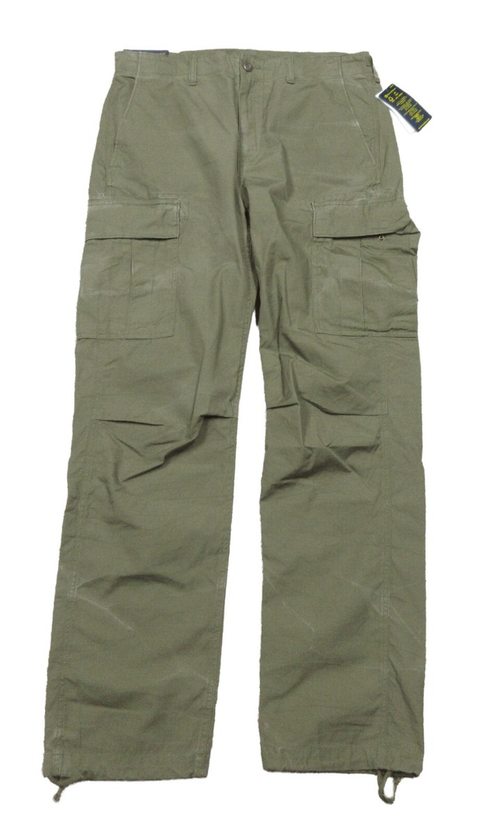 Polo Ralph Lauren Olive Green Utility Surplus Relaxed Fit Polo Ralph Lauren Olive Green Utility Surplus Relaxed Fit