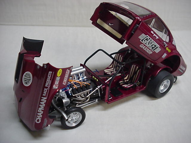 Mr Gasket Twin Turbo Mustang Gasser Ohio George Montgomery 1/18