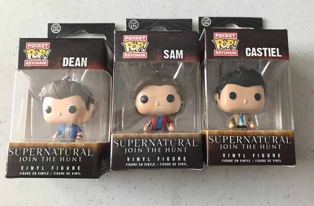 dean funko pop keychain