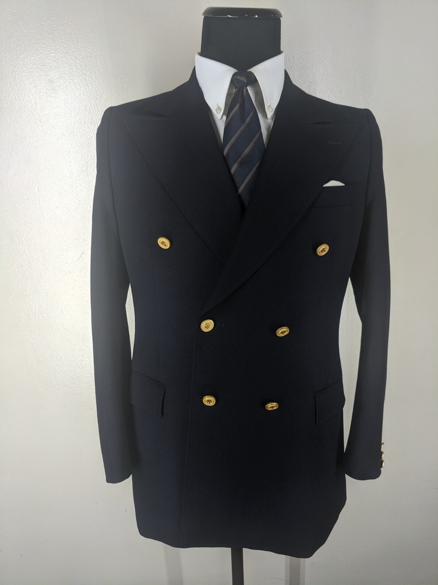 Veste Sport Pierre Cardin Cognac/marron - Motif Vitre, Taille 38R-40R, Occasion Très Bon état