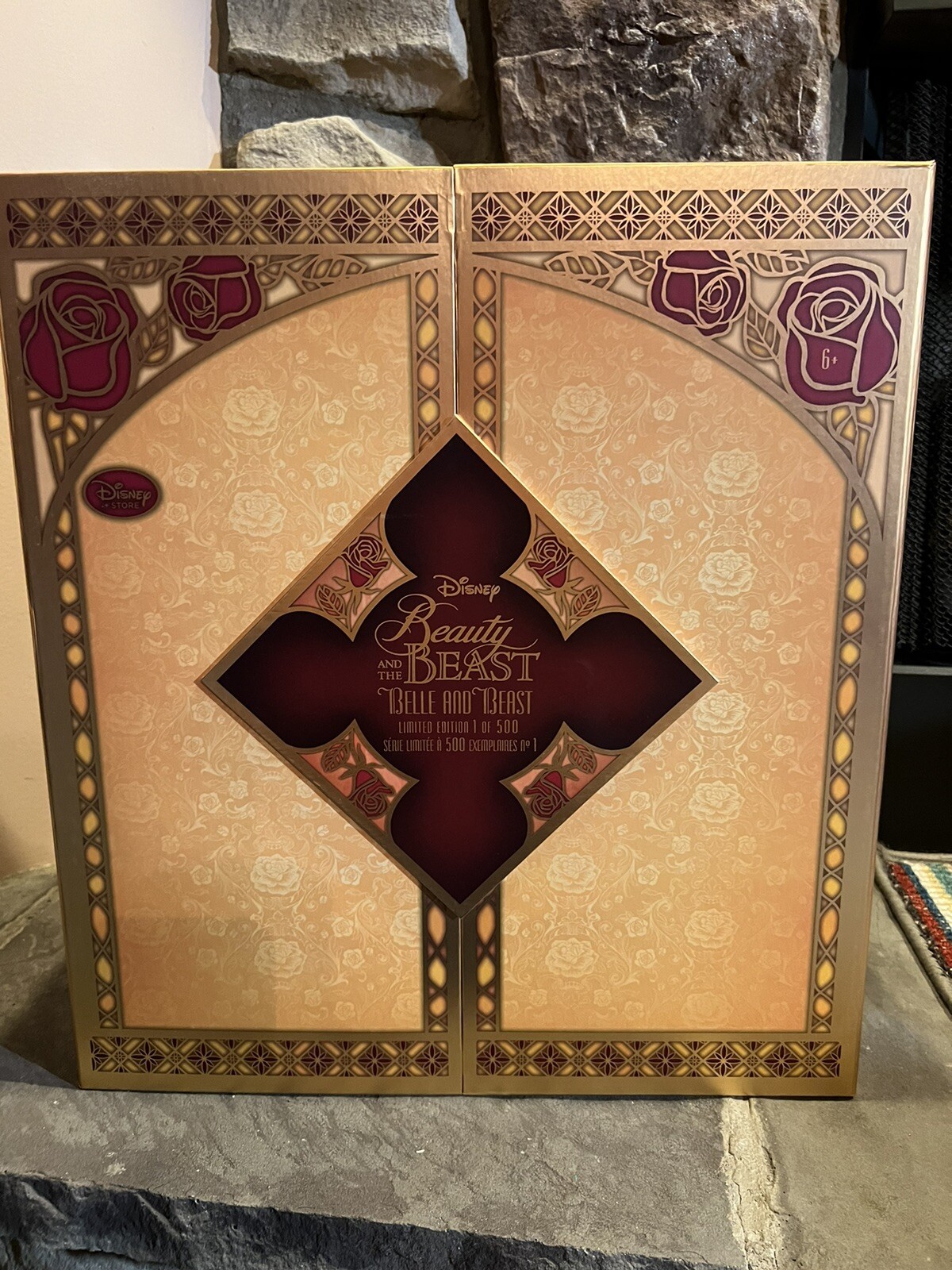 Beauty and the Beast Platinum Doll Set Disney Belle Limited 143 of 500