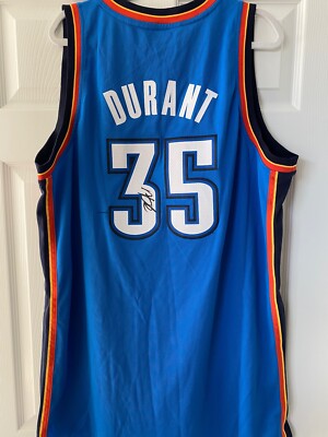KEVIN DURANT Signed Autographed Oklahoma City Thunder Swingman