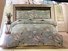 Beach - Ocean themed Quilt Set King Size Ocean Theme Bedspreads, 3Pcs