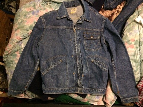 RARE VTG WRANGLER BLUE BELL SANFORIZED 