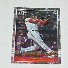 2019 Donruss Baseball Parallel Singles & Inserts - Pick From Drop Menu
