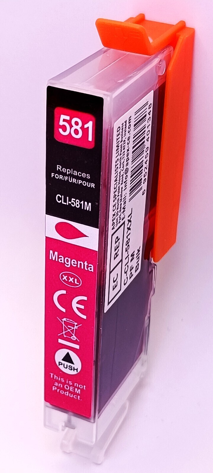 Lot De 9 Cartouches D'encre Compatibles Canon C-581 (Cyan, Magenta, Jaune) - Pour PIXMA TS Série