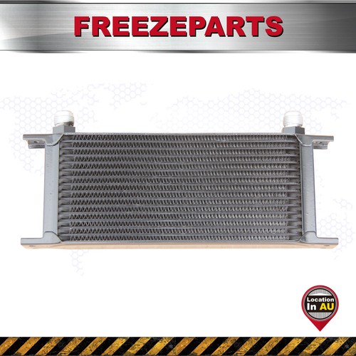 Universal AN10 Inlet 16-Row Aluminum Engine Oil Cooler - 13 In. X 6 In - Foto 7