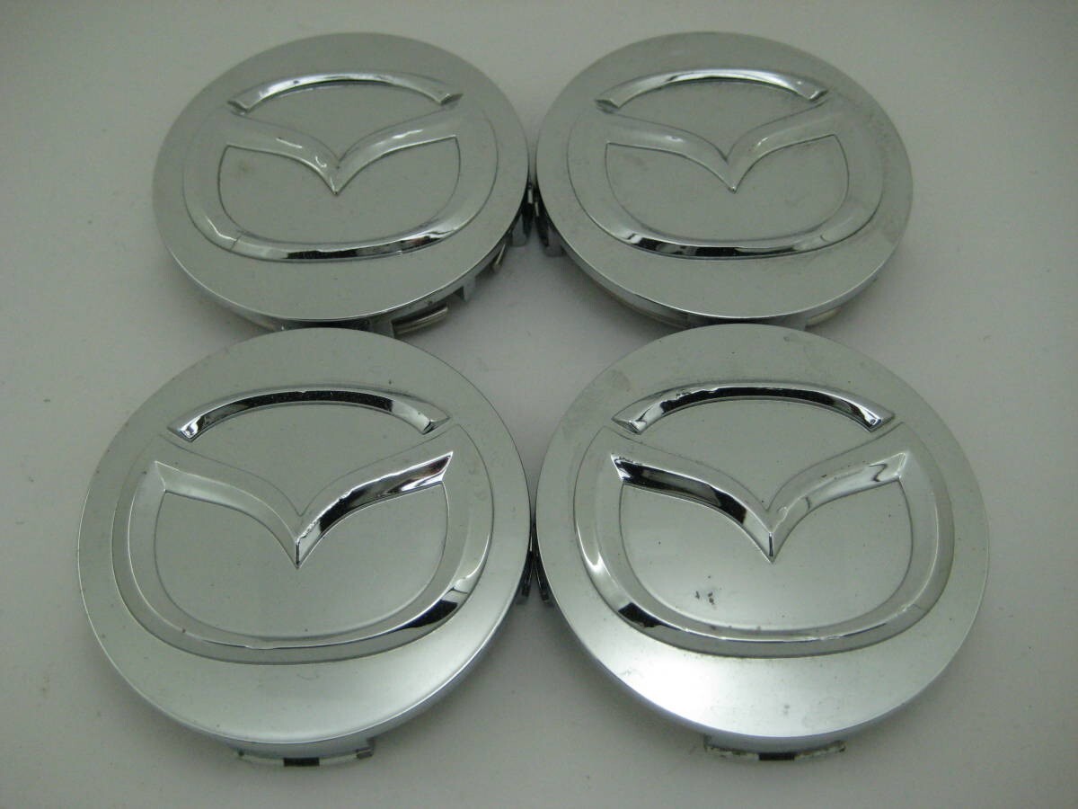 Mazda Miata Alloy Wheel Silver Center 4Caps  00 01 02 03  NC76 37190