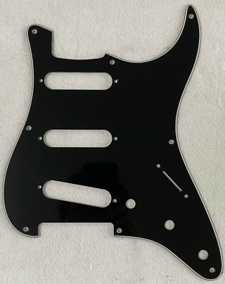 For US Fender 57' 8 screw Stratocaster  Guitar Pickguard Scratch Plate,Black