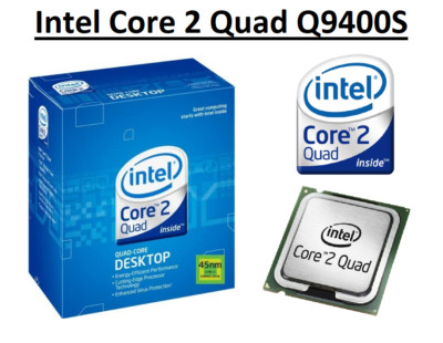 Intel Core 2 Quad Q9400S SLG9U Quad-Core-Prozessor 2,66 GHz, Sockel LGA775,65W CPU