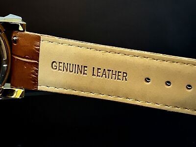 Invicta Specialty 13971 Gold Tone Case Brown Leather Strap Invicta Specialty 13971 Gold Tone Case Brown Leather Strap