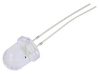 2X OSB5SA8131A-5V Led 8Mm Blau 1560-2180Mcd 30° 12Ma 5V Front: GewöLbt Optosuppl