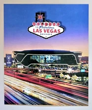 Nevada Postcards. Las Vegas. Allegiant Stadium. 