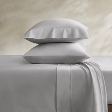 Luxury 100 Egyptian Cotton Sheet Set, 400 Thread Count Sateen Weave, Soft ...