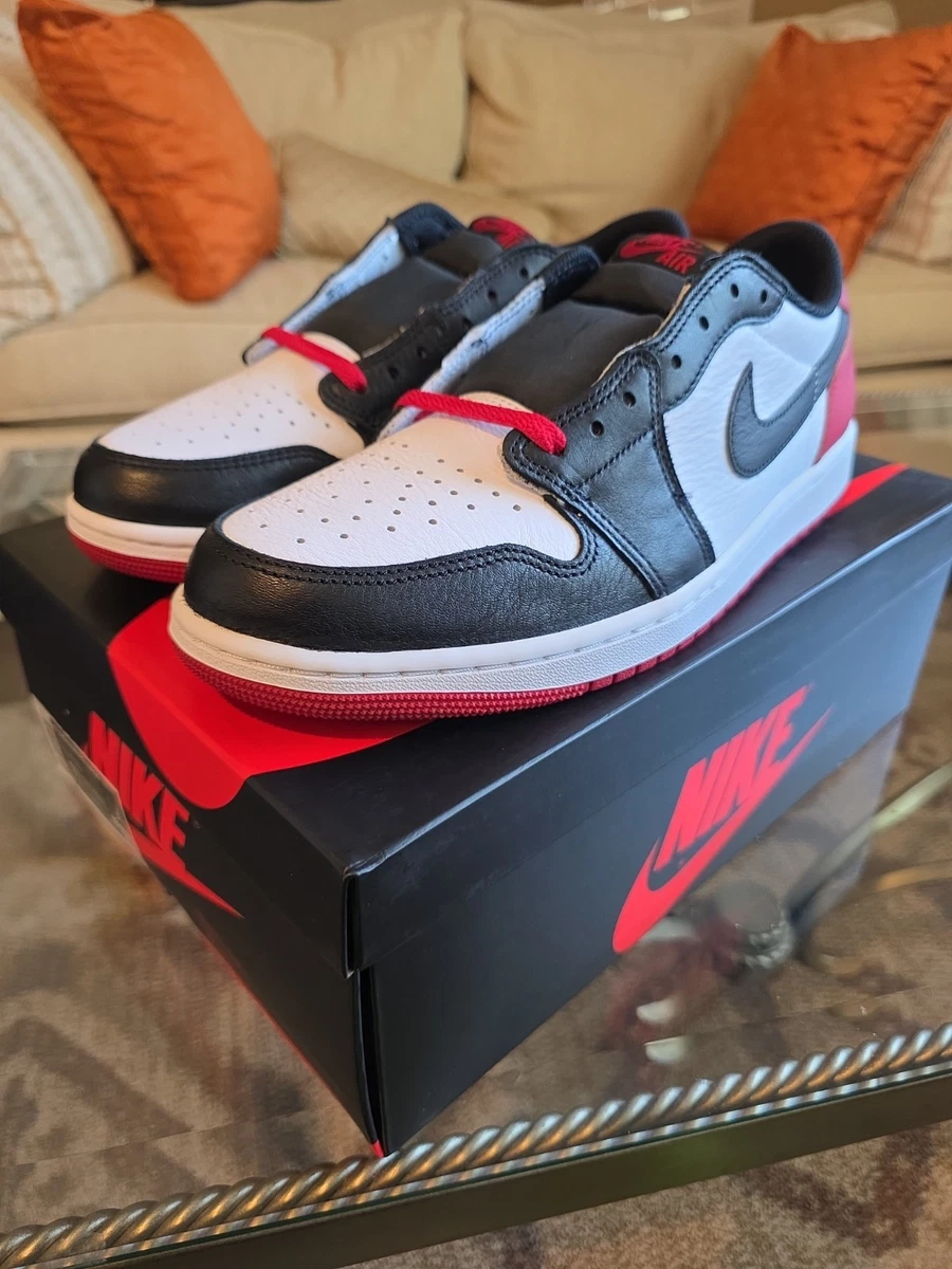 Jordan 1 Retro OG Low Black Toe for Sale | Authenticity Guaranteed