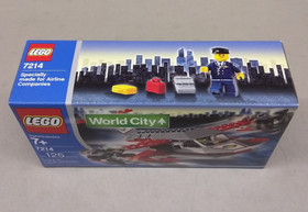 LEGO World City 7214 Seaplane NEW! RARE! Water Prop Plane Sea Airplane Town