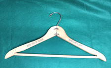 Vintage Wooden Advertising Clothes Hanger Hotel Bolton Square Cleveland, Ohio