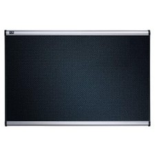 Bulletin Board, 3' x 2', Embossed, Hi-Density Foam, Aluminum Frame B343A