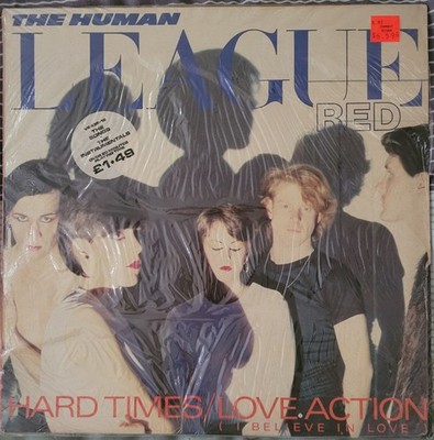 Human League-Hard Times/Love Action-Rare 1981 Electro  UK 12''-Virgin-HEAR-VSVG+