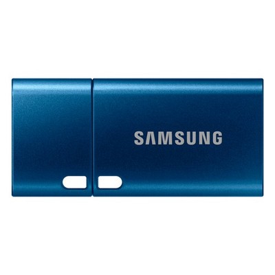 Samsung Typ-C 128GB USB-Stick Blau Mit Schutzkappe, bis zu 400 MB/s, USB 3.2 Gen
