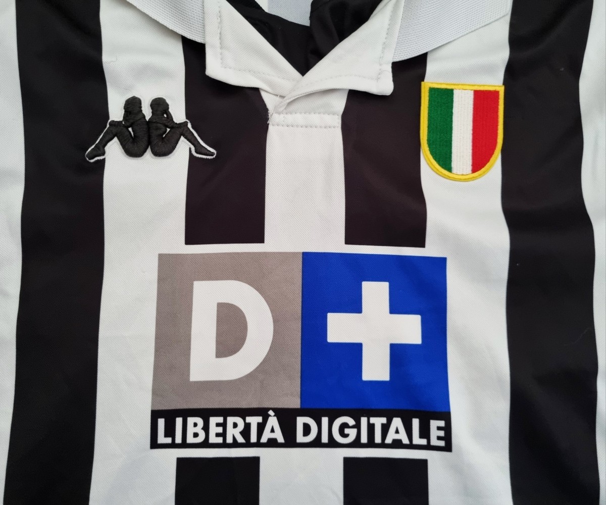Juventus 1998 - 1999 Home rare football Kappa Jersey size Small | eBay
