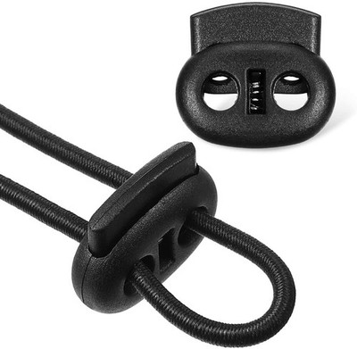 10 Pack Toggle Clip Cord Lock Plastic Cord Lock for Clothing/Shoe Accessories