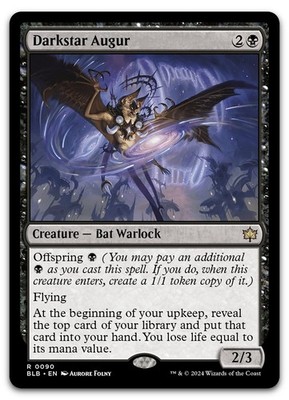 Darkstar Augur #90 (NM) Bloomburrow BLB Magic MTG