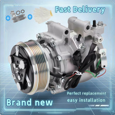 Ac Compressor W Clutch For Honda Civic 2012-2015 Acura Ilx 2013-2015 1.8l 2.0l