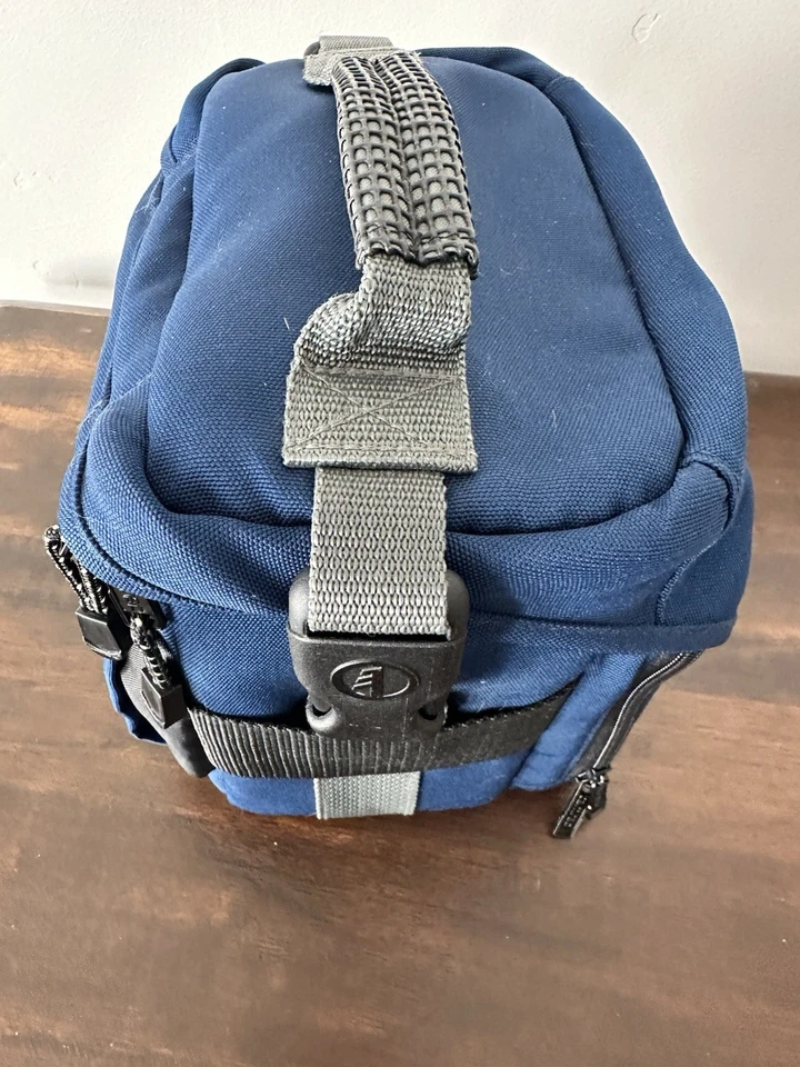 Bolso para cámara Tamrac Explorer 2 estuche para cámara de hombro azul Foto 2 de 4