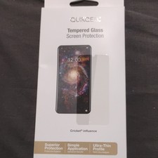 QUIKCELL Tempered Glass Screen Protector for REVVVL 6x 5G T-Mobile REVVL 6 5G