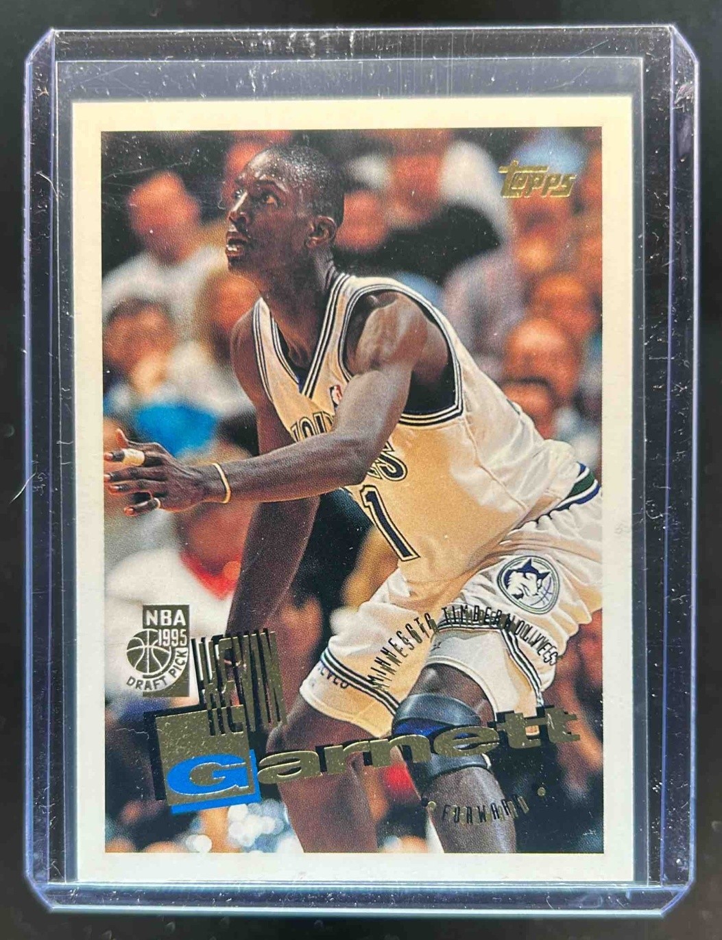 1995-96 Topps Kevin Garnett Rookie RC #237 Timberwolves