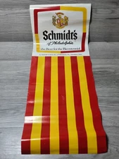1976 Vintage Schmidt Beer Bicentennial Philadelphia Poster 27"x10"
