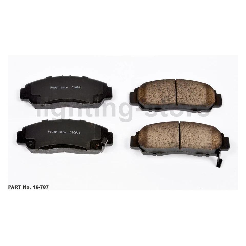 Juego de pastillas de freno de disco delanteras traseras rotor de freno de disco para Acura 2001-2003 CL 6 piezas Foto 2 de 4