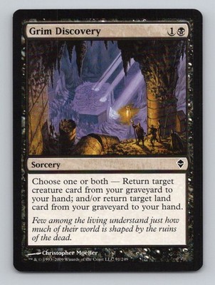 Grim Discovery C Zendikar 91 NM