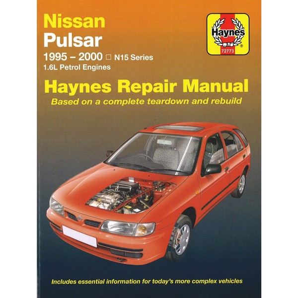 Nissan Pulsar 1995-2000 Reparaturhandbuch Haynes-image