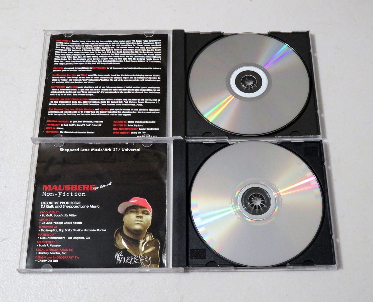 Mausberg Non Fiction Konnectid Project CD 2000 Sheppard Lane READ