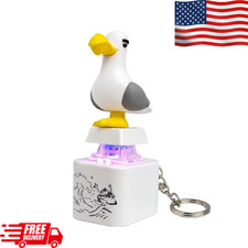 Seagull Mine Keychain, Seagull Mine Button Keychain