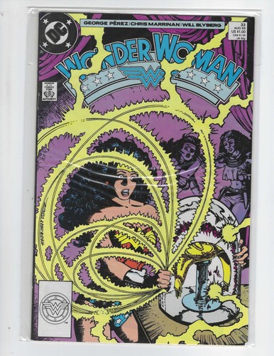 Wonder Woman # 33, 1989, The Egyptian Amazons!   By  George Perez