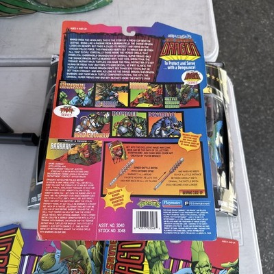 spawn the savage dragon TMNT 1995 Play Mates Barbaric Battle