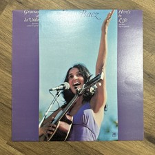 Joan Baez – Gracias A La Vida / Here's To Life - VINYL LP