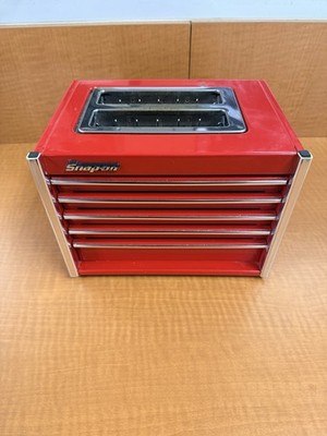 Snap-on Tools Toaster 2-Slice Rare Kitchen Accessories Red Toolbox Design Tested
