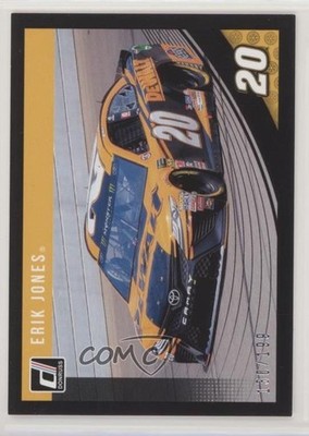 2019 Panini Donruss NASCAR Cars Black 130/199 Erik Jones #99 0s5