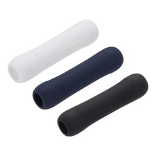 3pcs Pen Grip Silicone Case Silicone Ergonomic, White Black Blue
