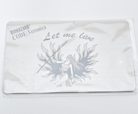 Lot 2 Sega Dreamcast Resident Evil Biohazard Silver Plate Rare Set Tested Japan