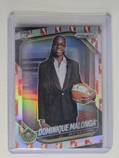 2025 Panini Prizm WNBA - Rookie Variation Dominique Malonga #144 WNBA Logo Prizm