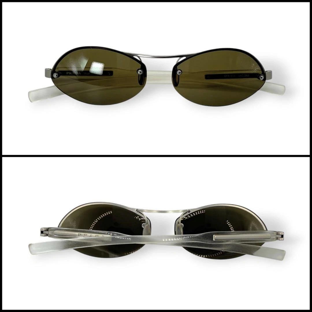 小物 00s PRADA rimless sunglasses archive 小物 00s PRADA rimless sunglasses archive PRADA Rimless Sunglasses