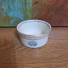 L Bernardaud and Co Limoges Trinket Dish Gardening Floral 3.25 Inch