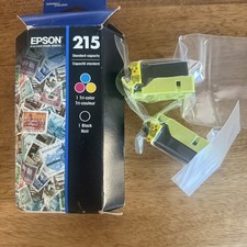 Epson 215 Ink Cartridges Combo Pack Standard Capacity Black  Color BB 04/28